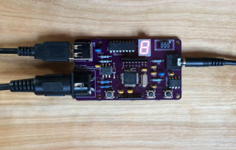 Obscura, an Arduino-compatible 8-bit chiptune synth